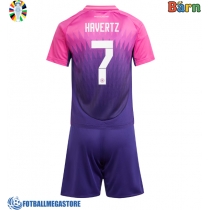 Fotballdrakt Barn Tyskland Kai Havertz #7 Bortedraktsett EM 2024 Kortermet (+ Korte bukser)